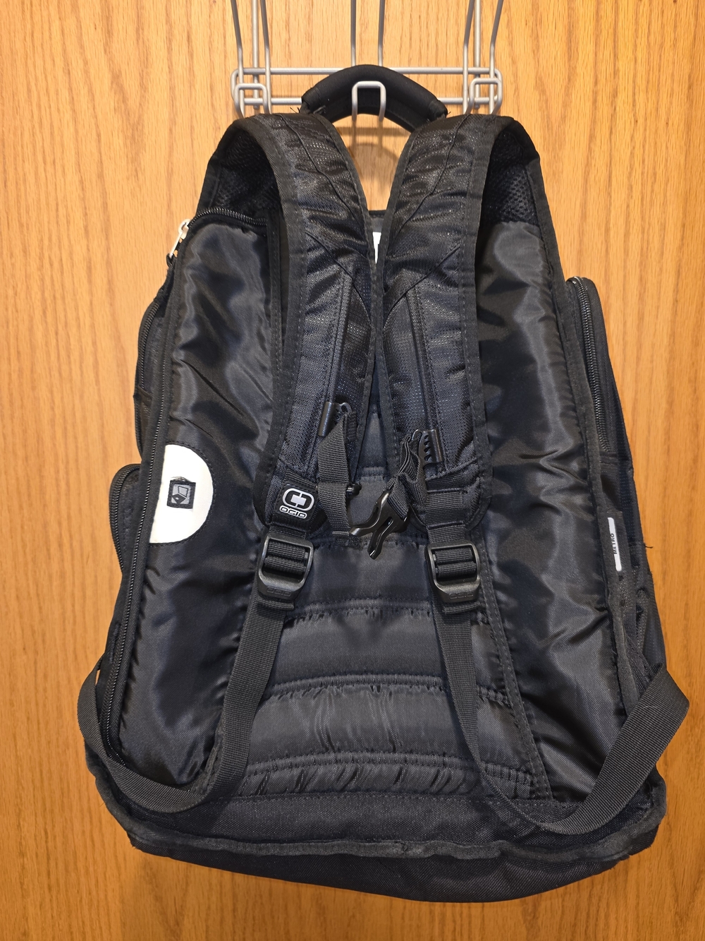 OGIO Black Backpack with Red Fireball Embroidered Logo - Picture 5 of 8